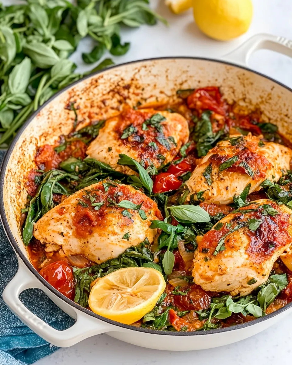 Easy One Pan Italian Chicken Skillet picture