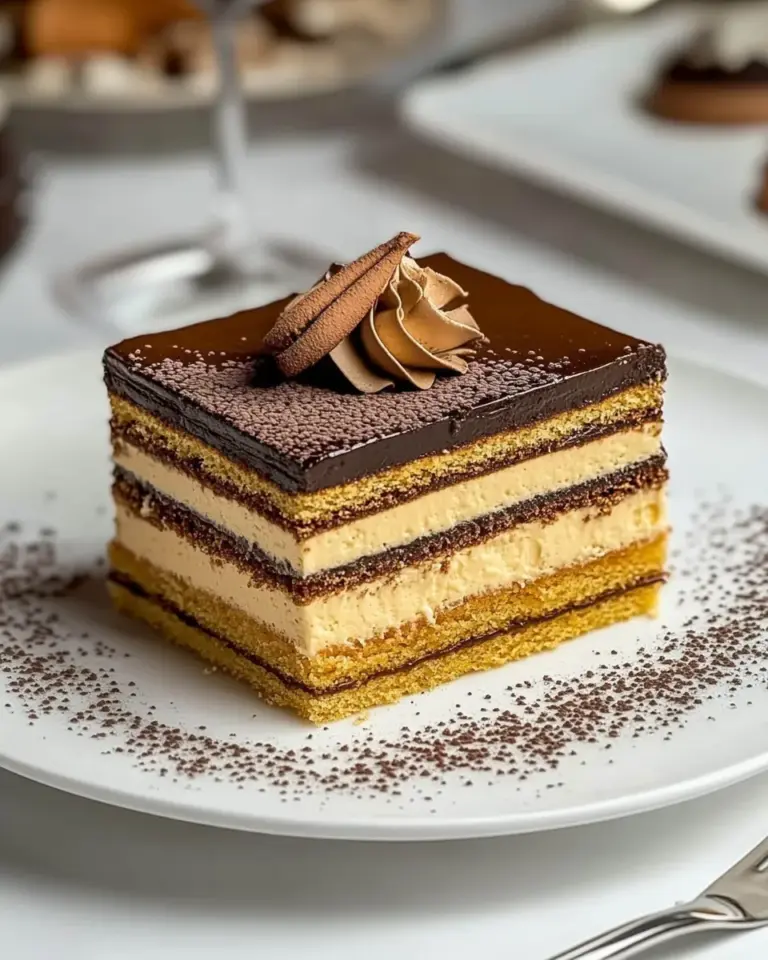 Homemade Opera Cake photo
