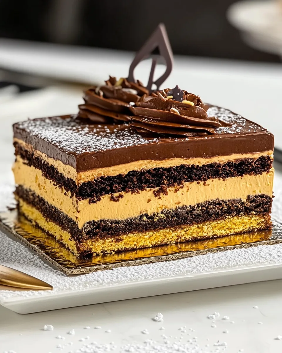 Easy Opera Cake picture