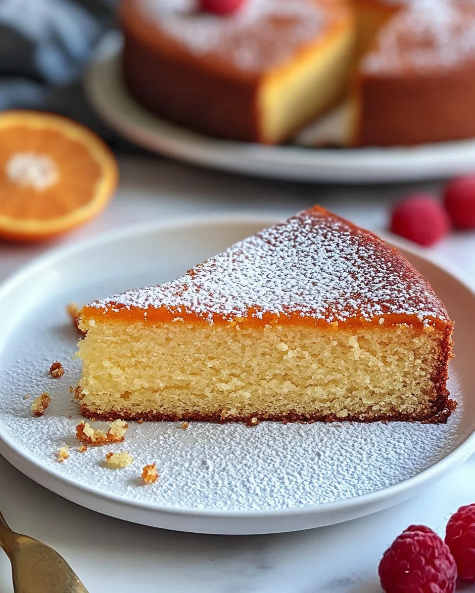 Classic Orange Cake Recipe photo