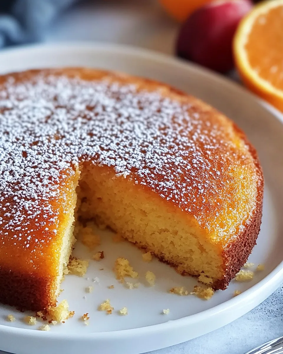 Easy Orange Cake Recipe picture