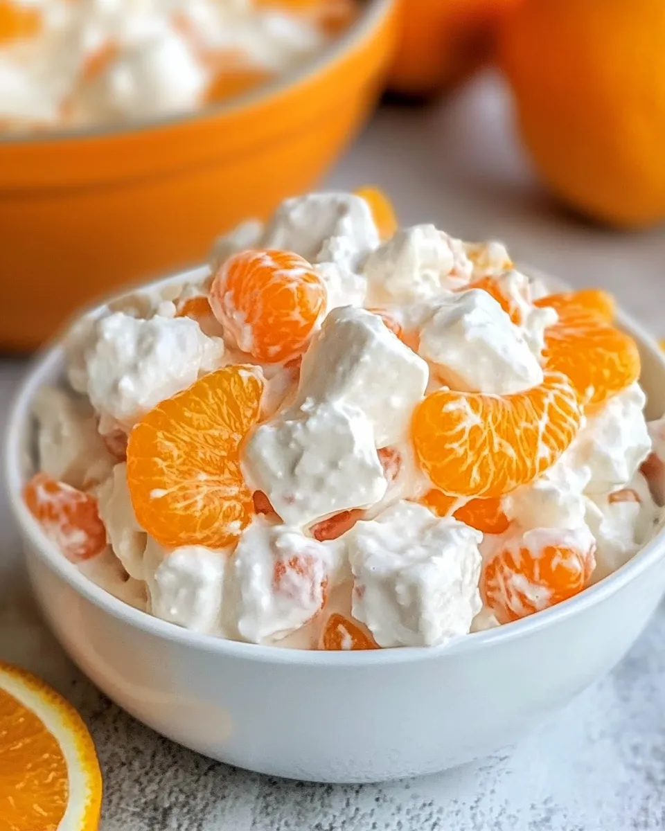 Classic Orange Fluff Salad Recipe image