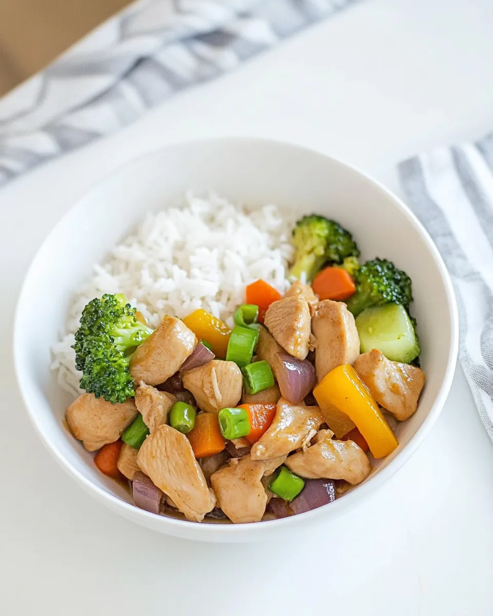 Classic Orange Ginger Chicken Stir Fry image