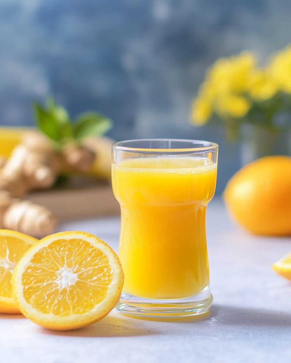 Classic Orange Ginger Wellness Shot Recipe picture