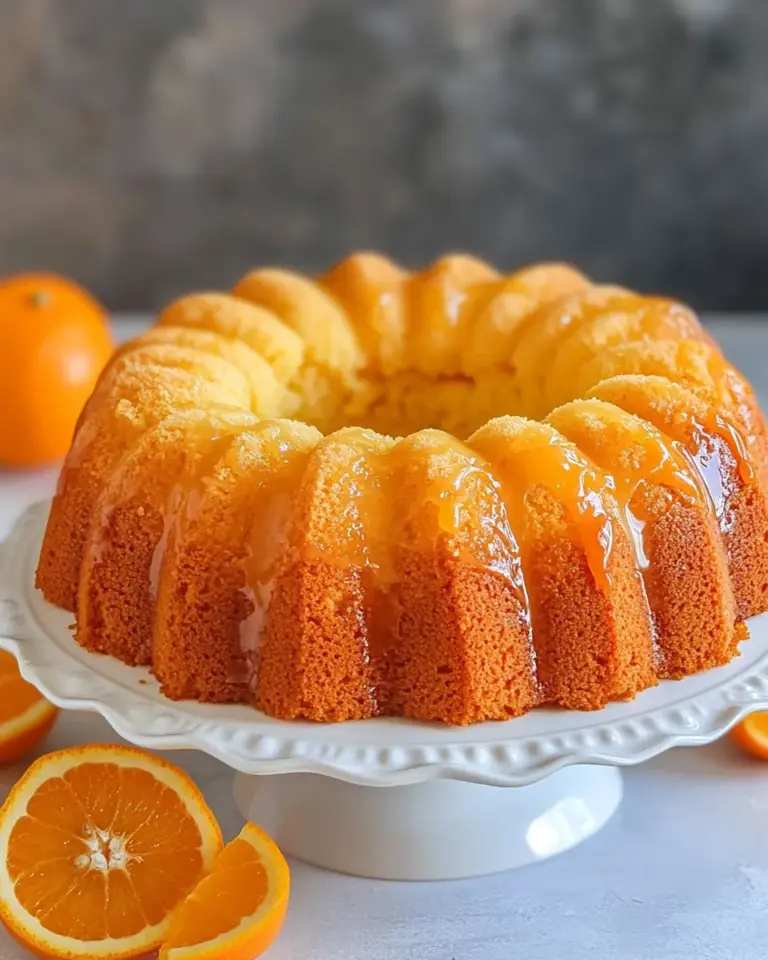 Homemade Orange Pound Cake photo