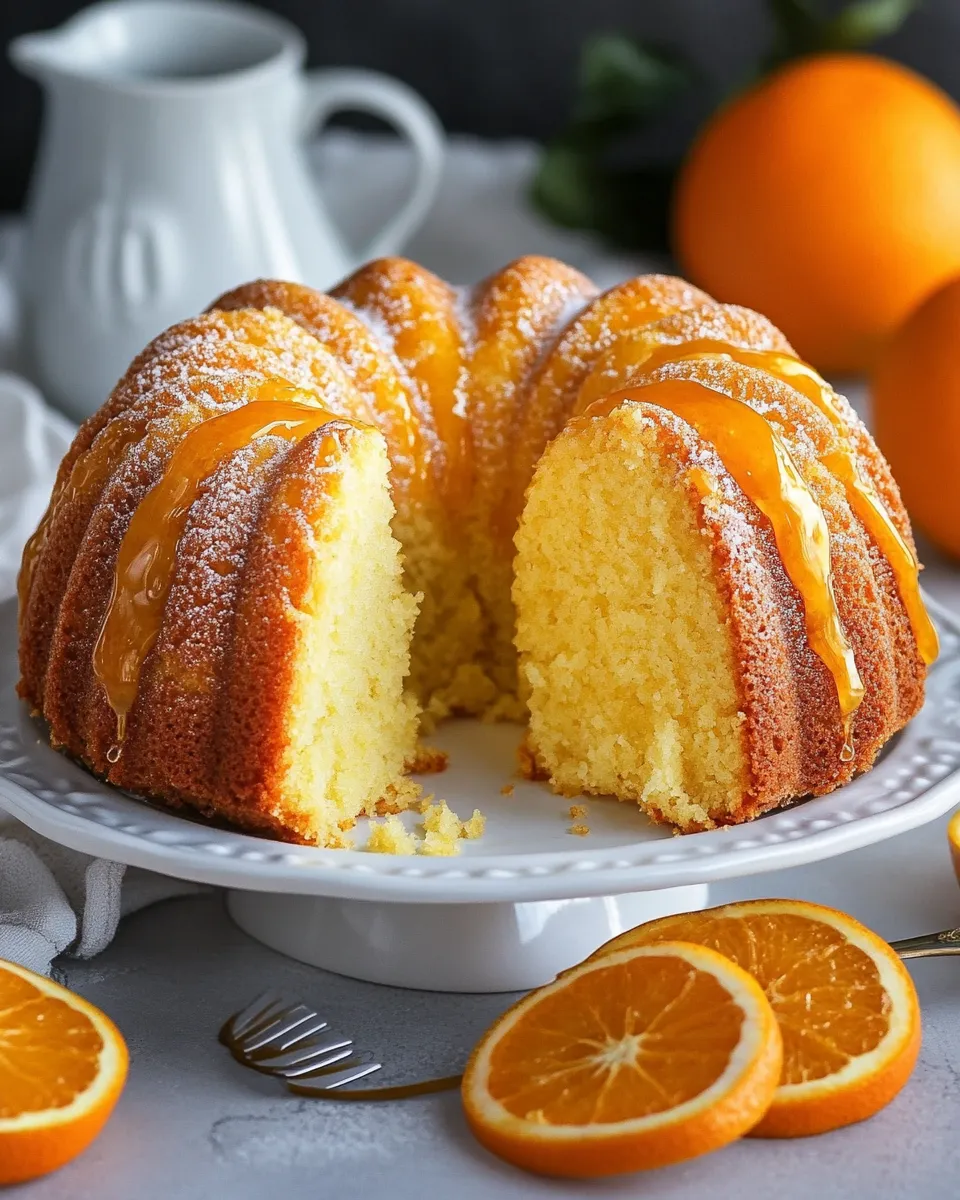 Classic Orange Pound Cake image
