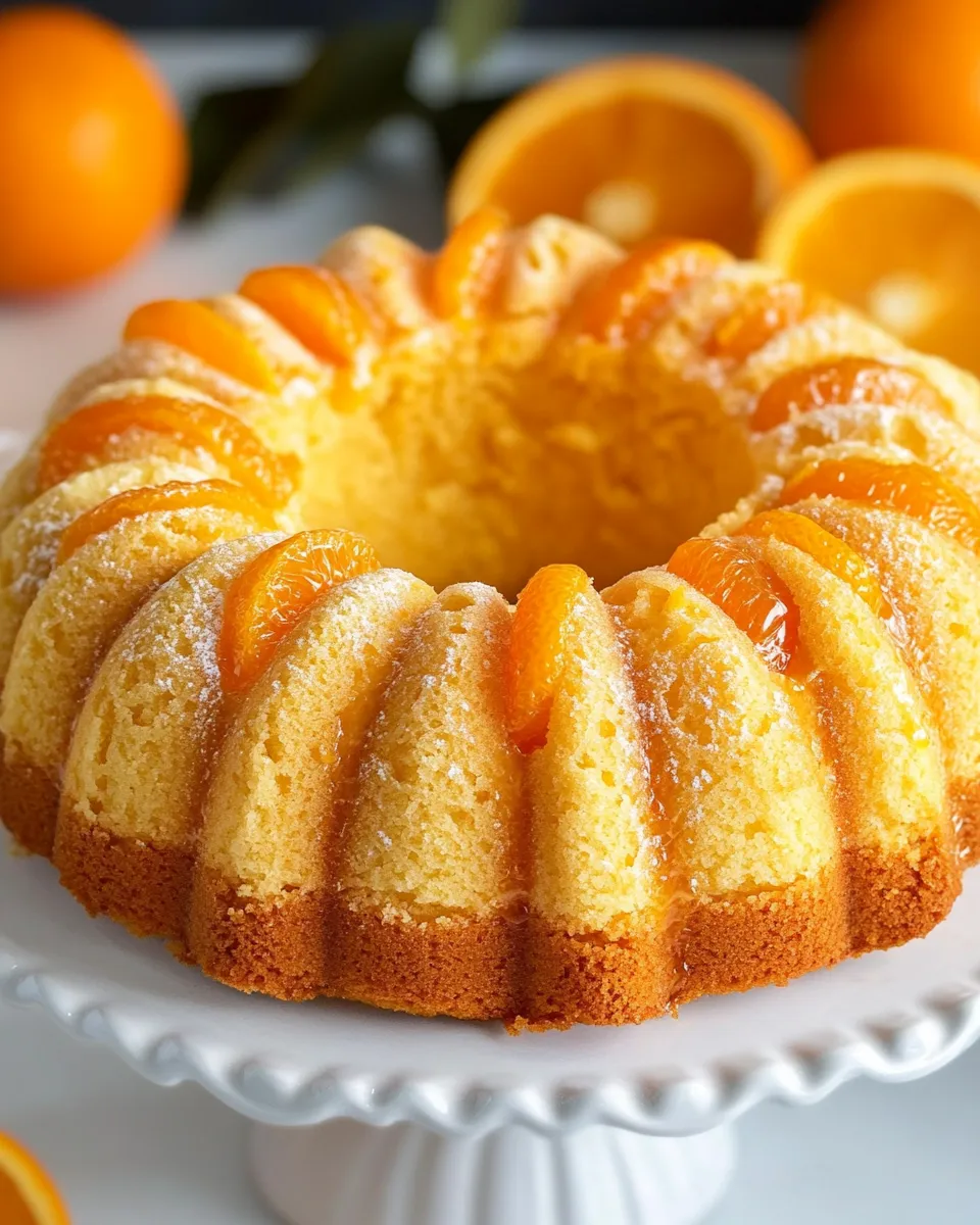 Easy Orange Pound Cake picture