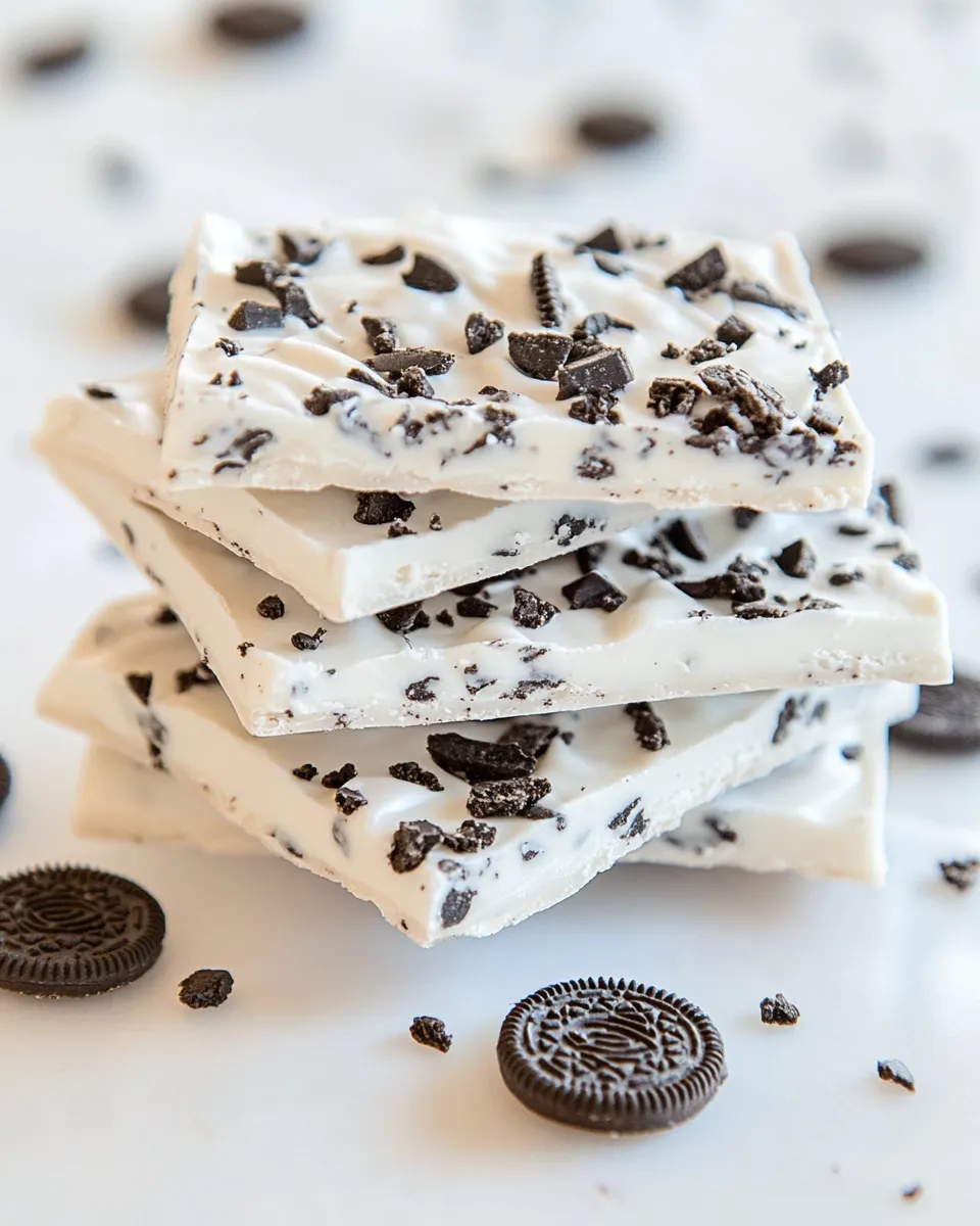 Classic Oreo Cookie Bark image