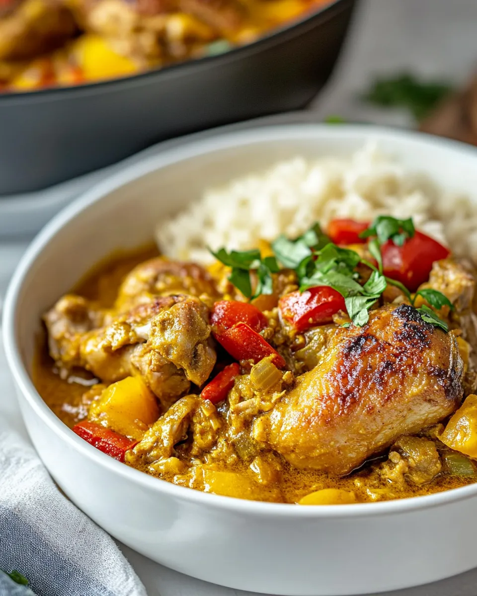 Easy Original Jamaican Curry Chicken picture