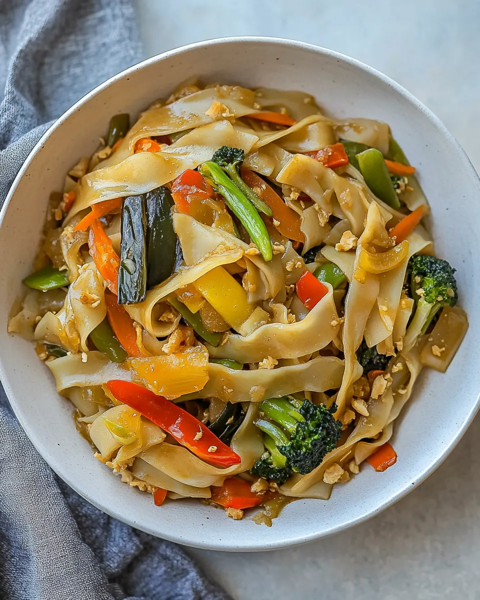 Classic Pad See Ew (Thai Stir Fry Noodles) image