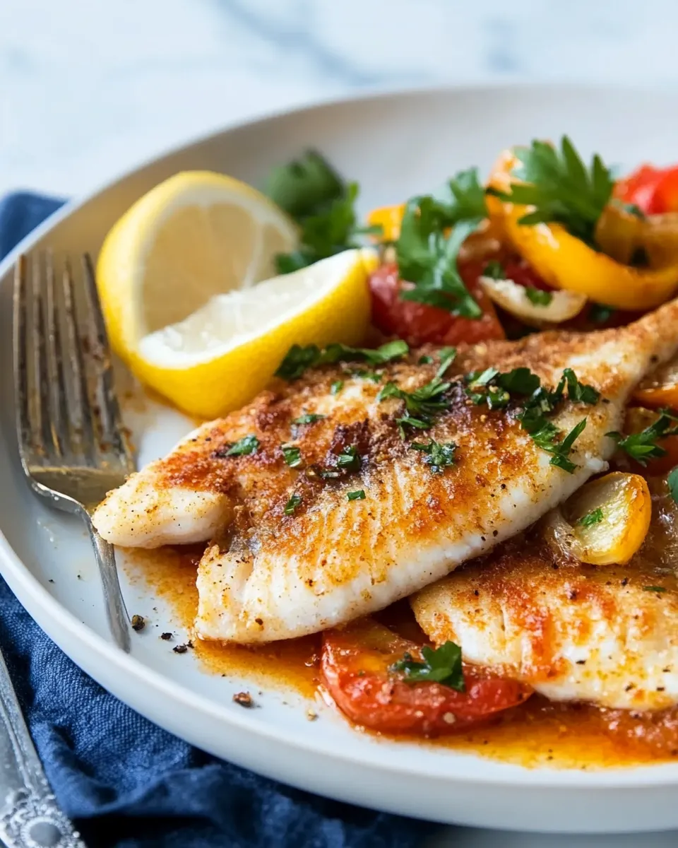 Classic Pan-Fried Tilapia image