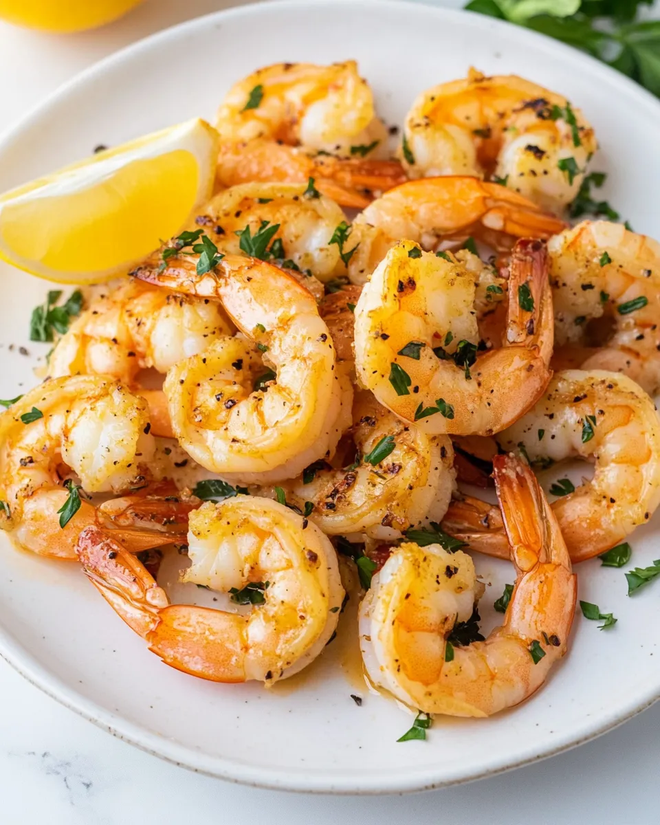 Classic Pan Seared Shrimp image