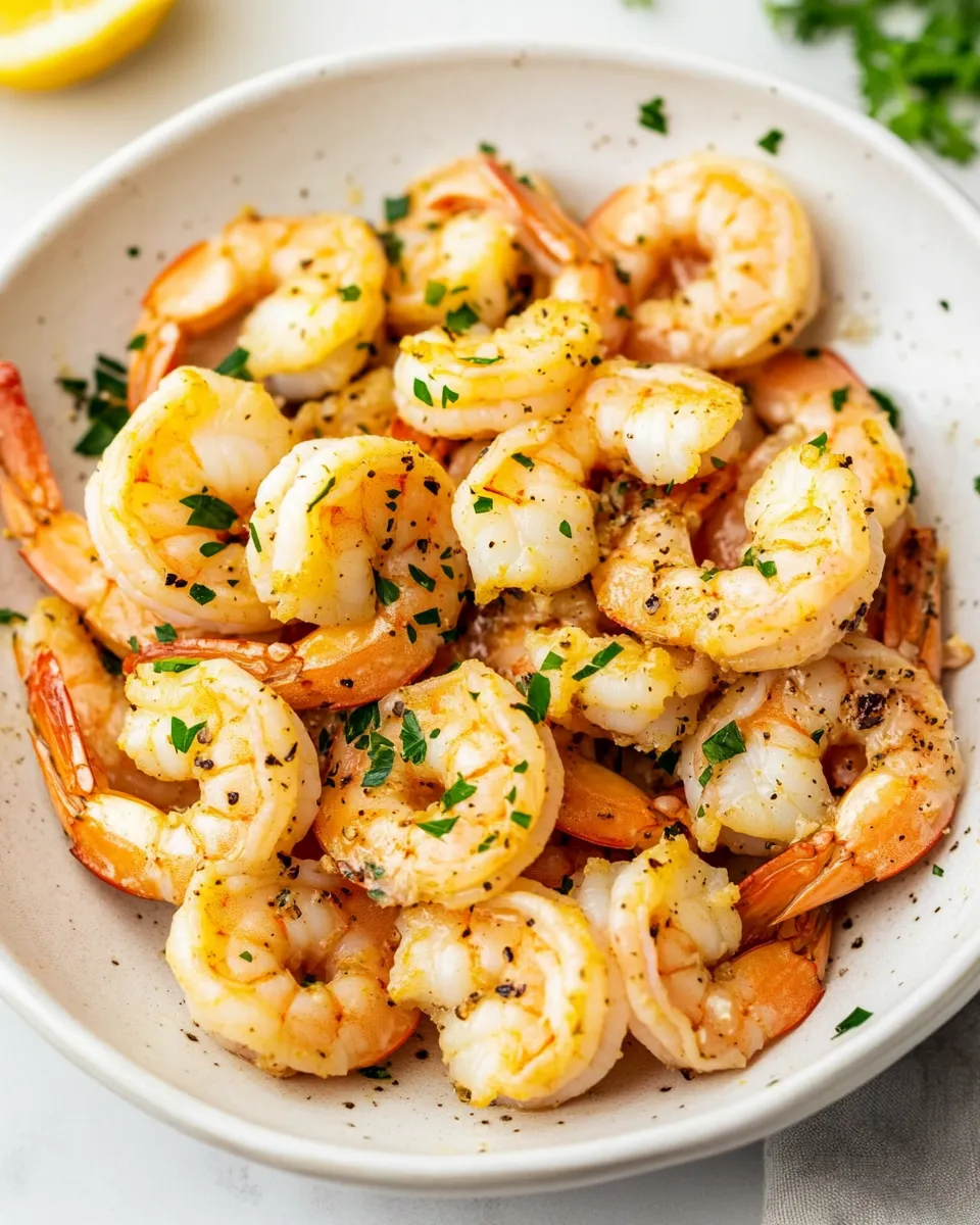 Easy Pan Seared Shrimp picture