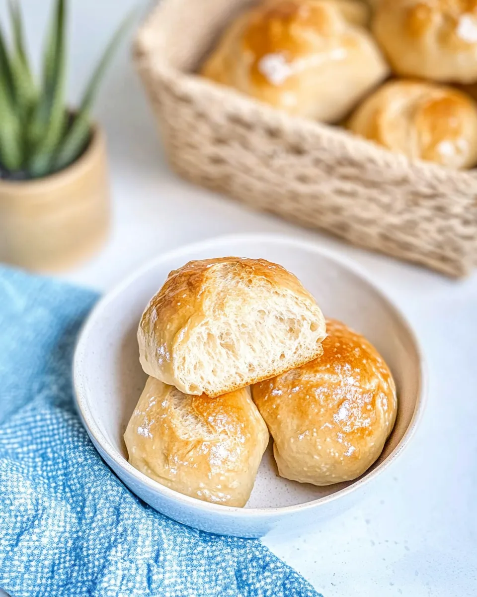 Homemade Pan de Agua (Breakfast Bread Rolls) photo