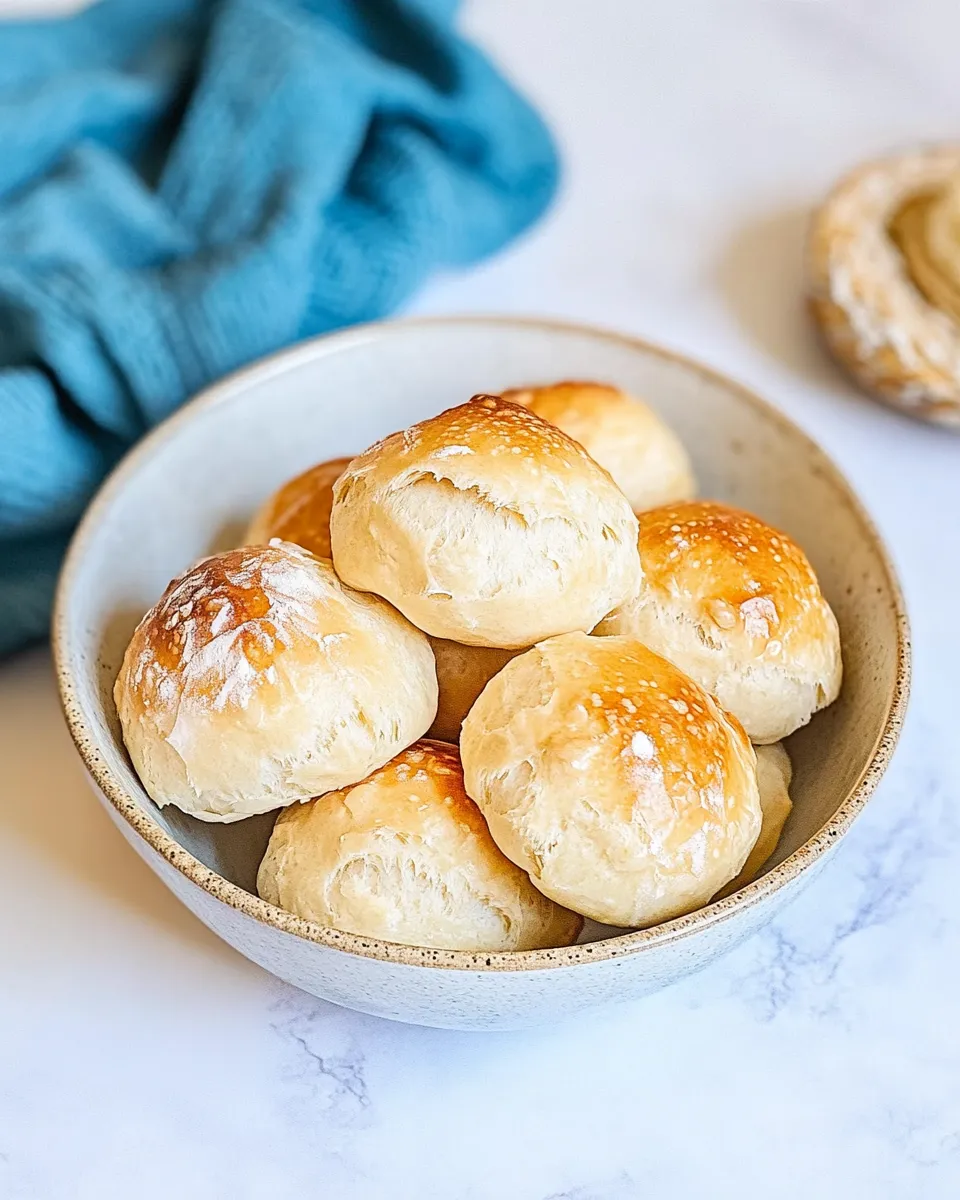 Classic Pan de Agua (Breakfast Bread Rolls) image