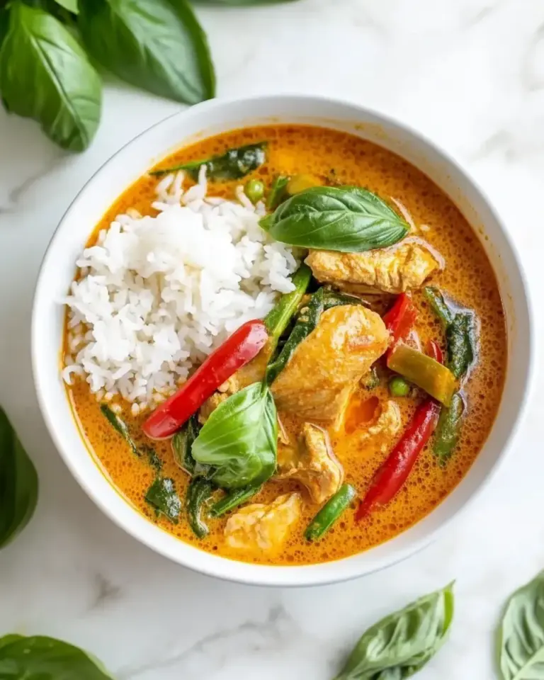 Homemade Panang Curry photo