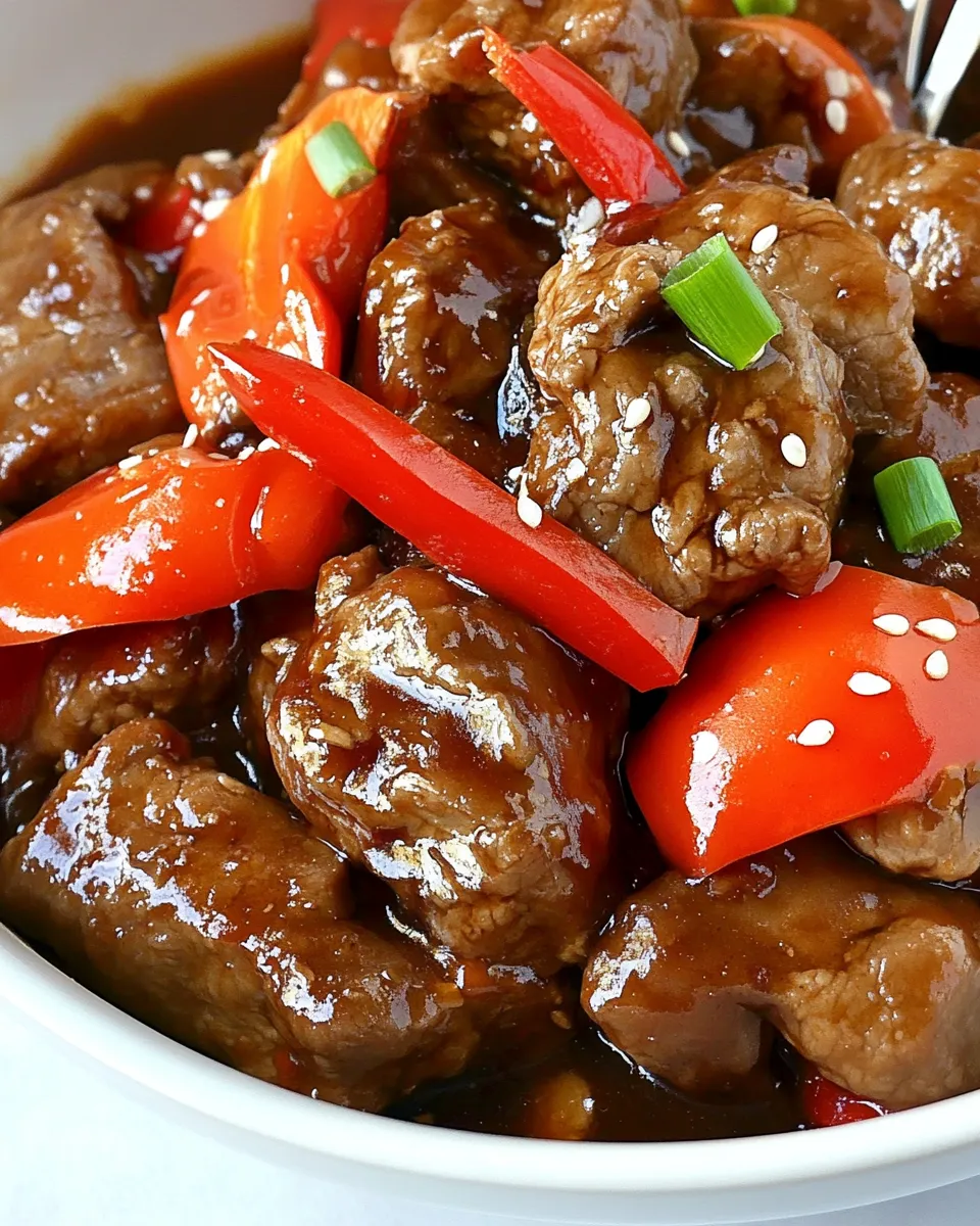 Homemade Panda Express Beijing Beef photo