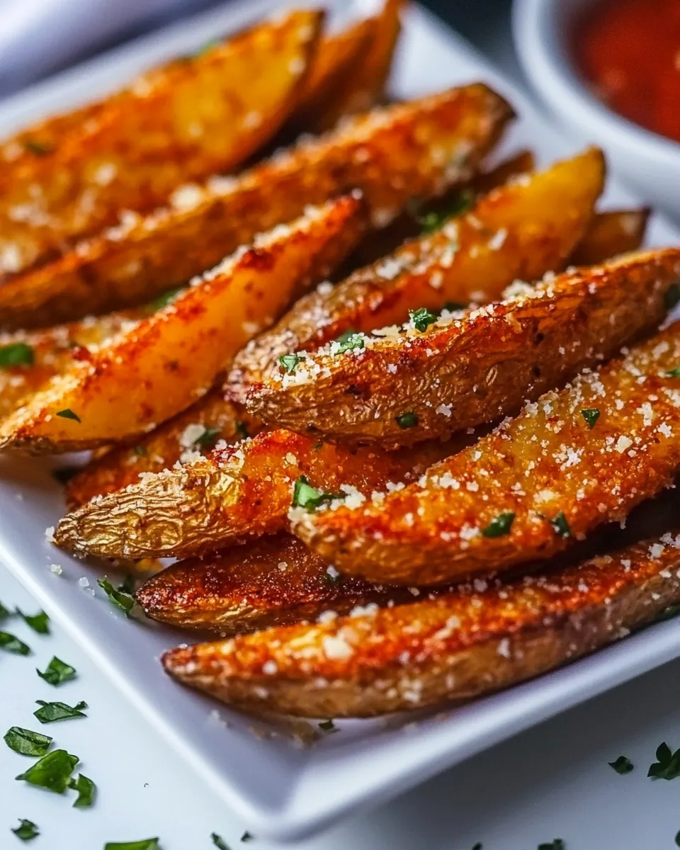 Easy Parmesan Fingerling Fries picture