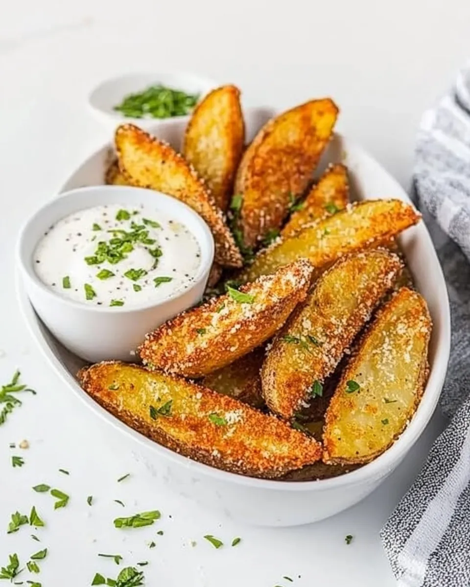 Classic Parmesan Potato Wedges image
