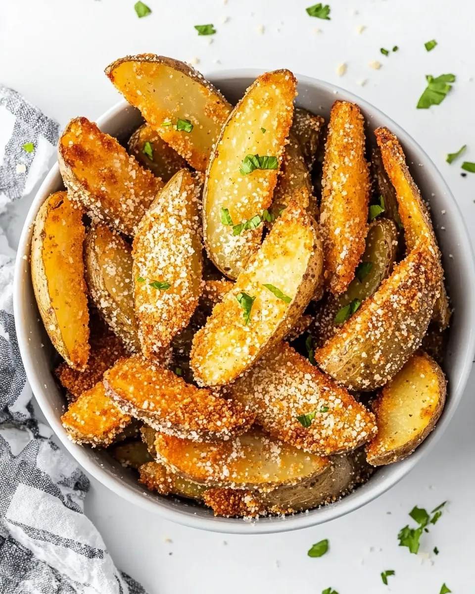 Easy Parmesan Potato Wedges picture