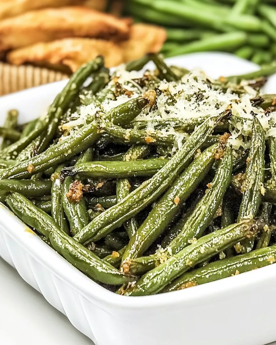 Easy Parmesan Roasted Green Beans picture