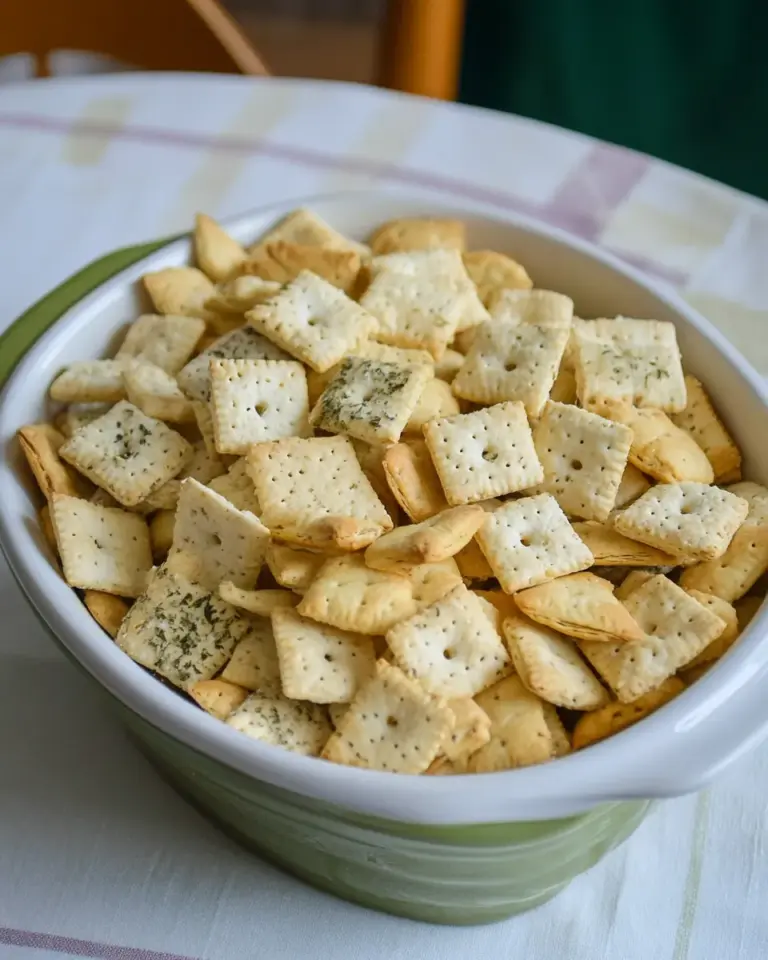 Homemade Party Cracker Mix photo