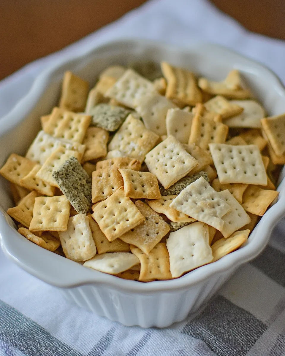 Delicious Party Cracker Mix shot