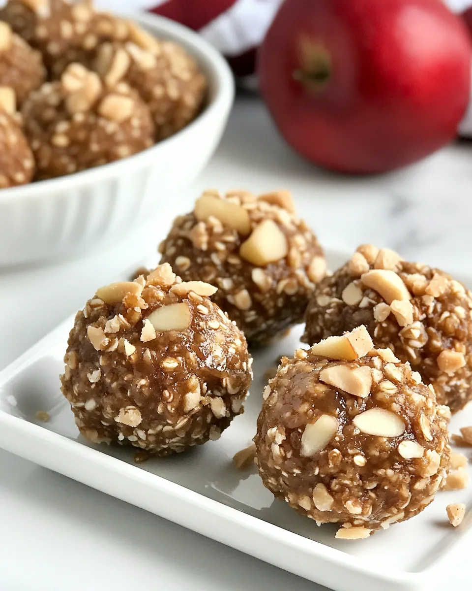 Classic Peanut Apple Butter Bites image