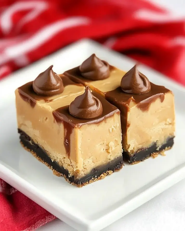 Homemade Peanut Butter Cheesecake Bars photo