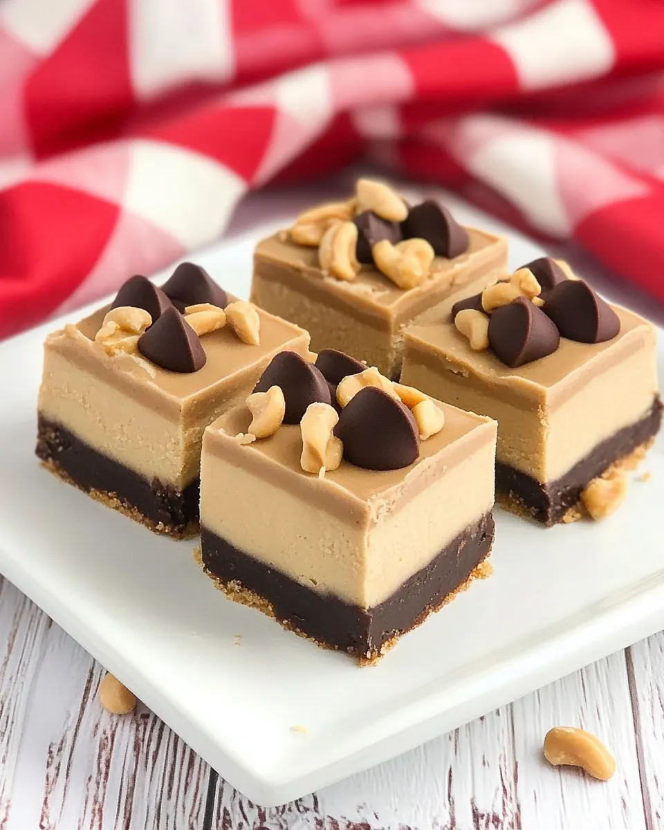 Easy Peanut Butter Cheesecake Bars picture