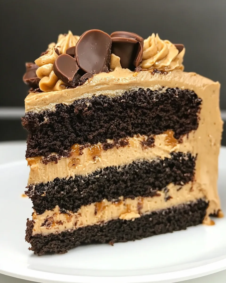 Classic Peanut Butter Cup Cake image