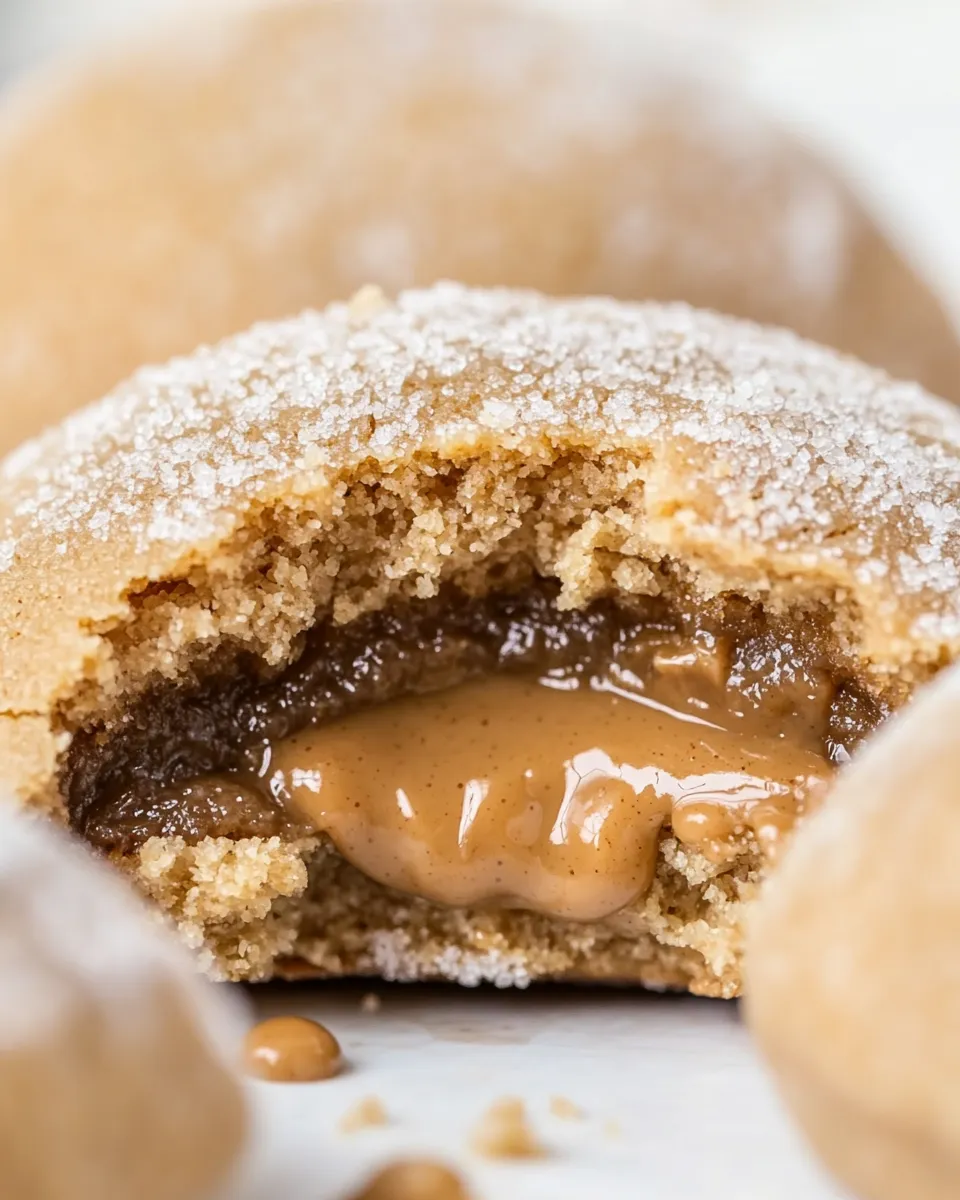 Classic Peanut Butter Lava Cookies image