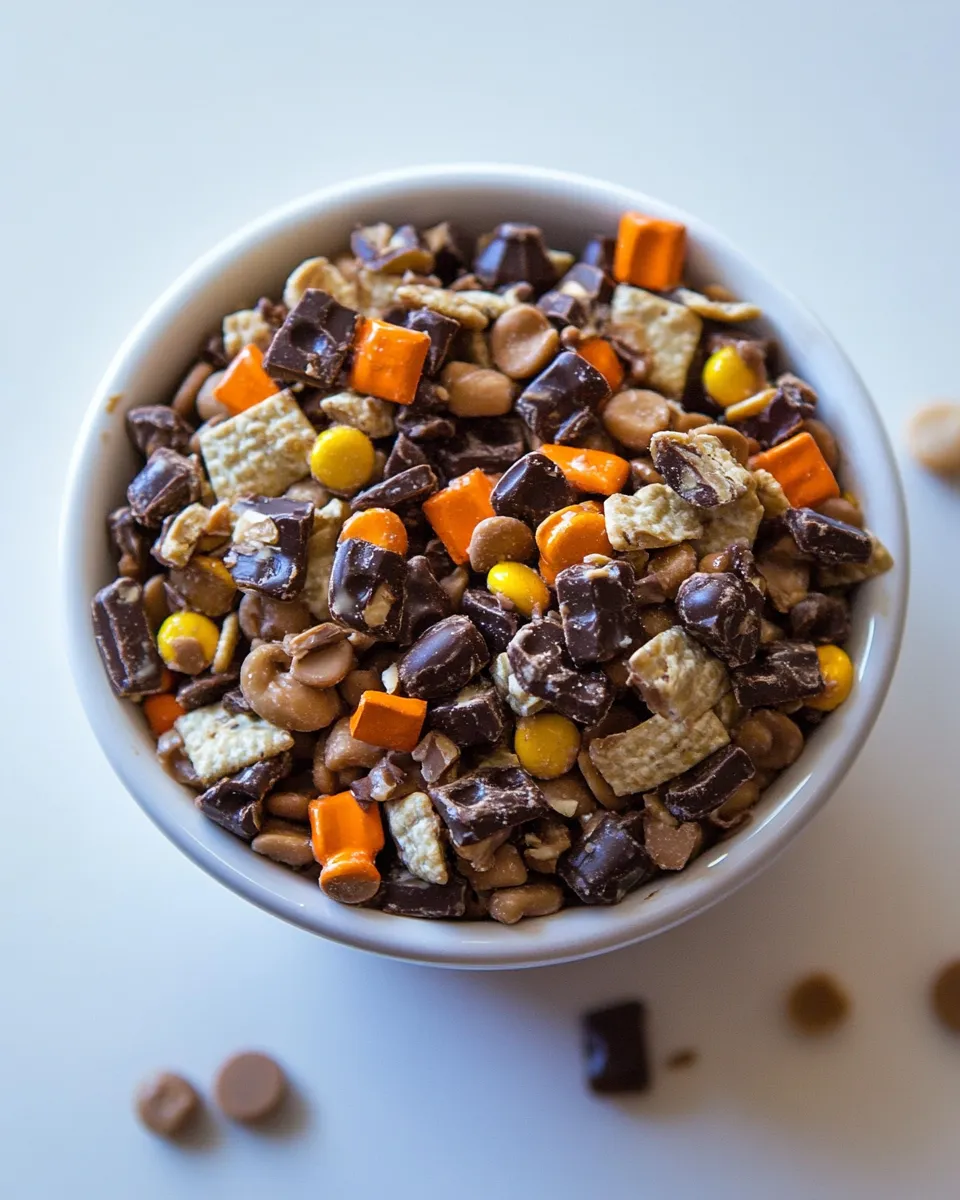Classic Peanut Butter Lovers Reeses Snack Mix image