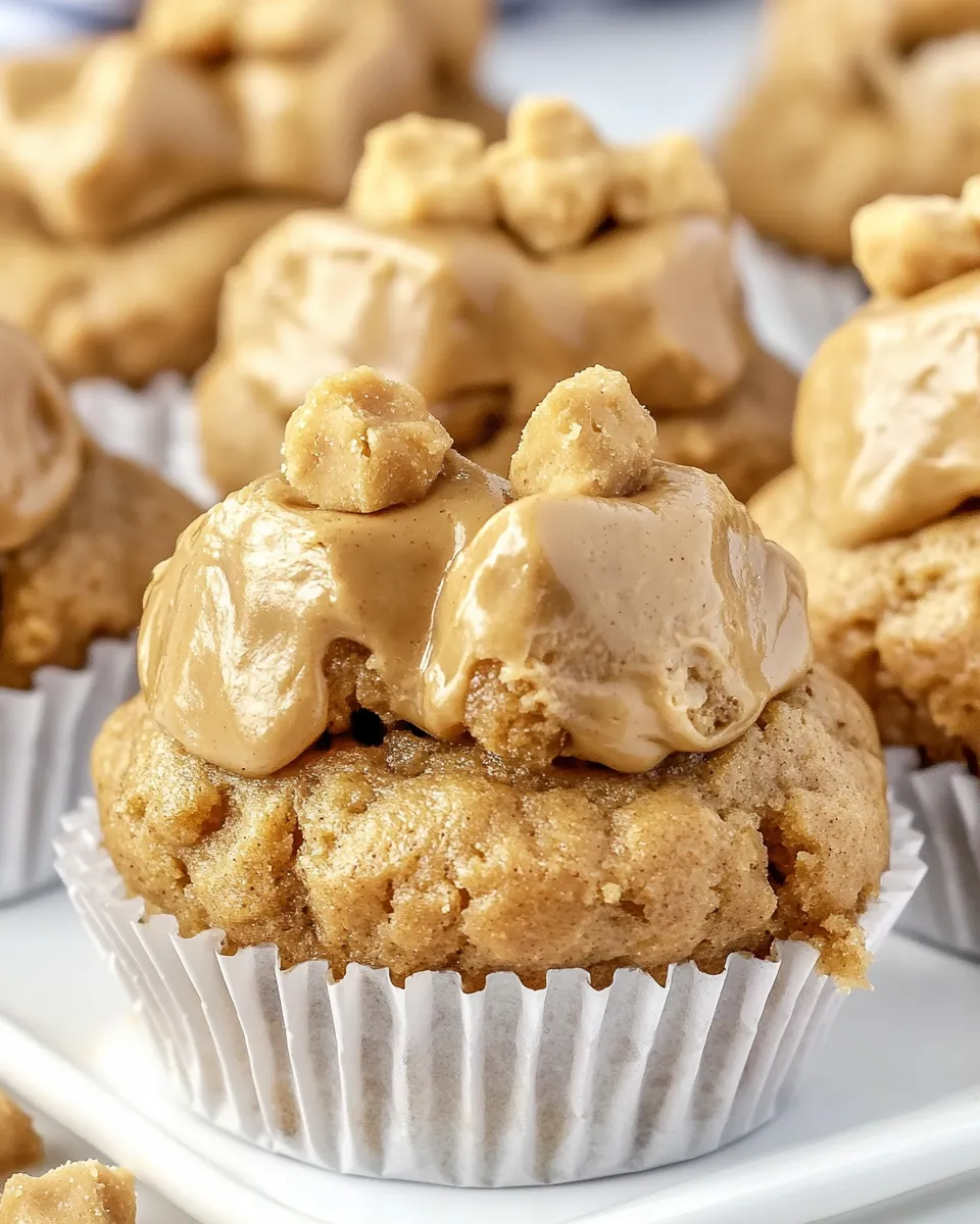 Easy Peanut Butter Pupcakes recipe photo