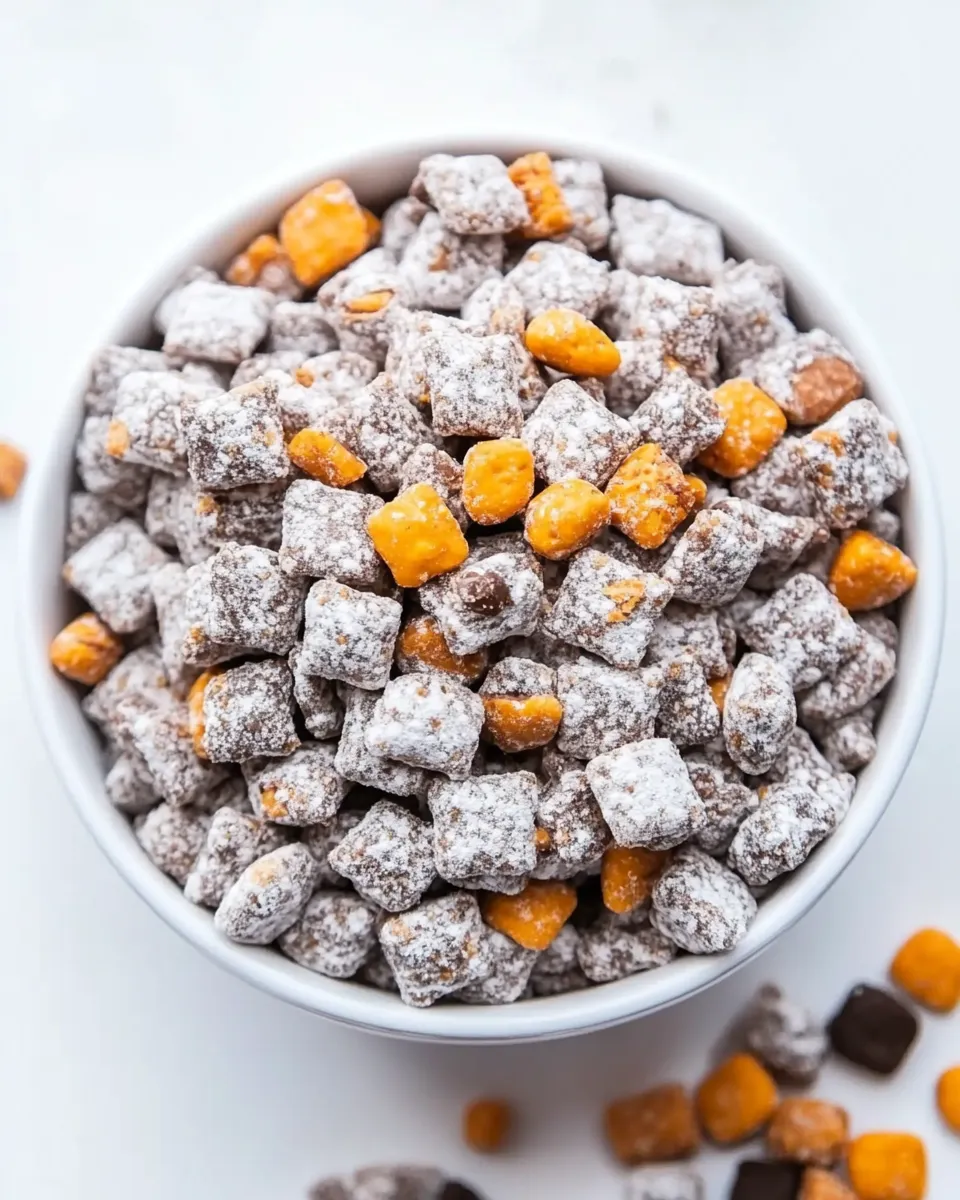 Easy Peanut Butter Puppy Chow recipe image