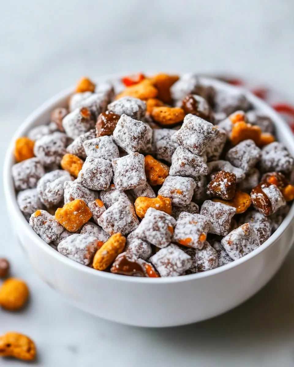 Delicious Peanut Butter Puppy Chow picture
