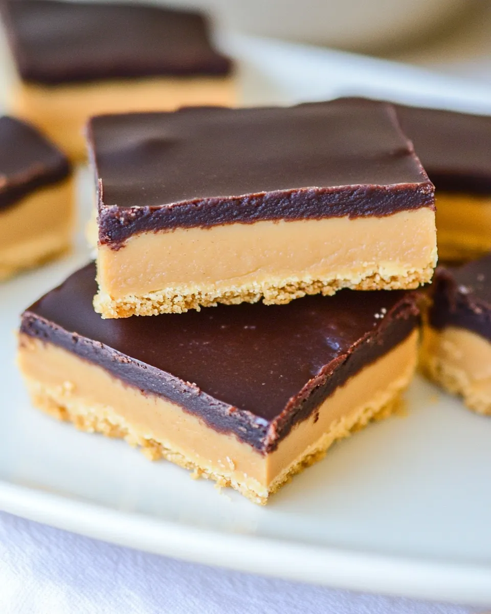 Delicious Peanut Butter Tagalong Bars dish photo