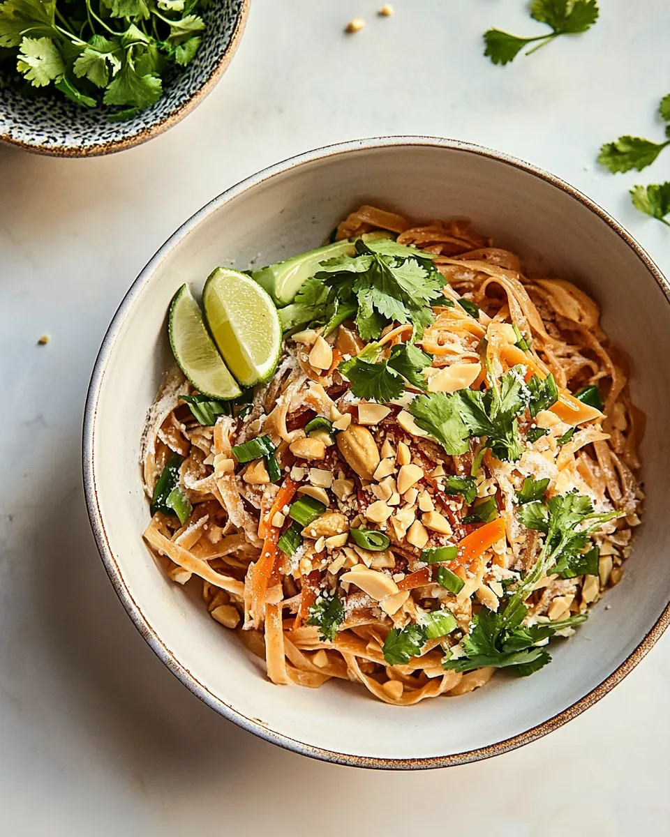 Homemade Peanut Noodles photo