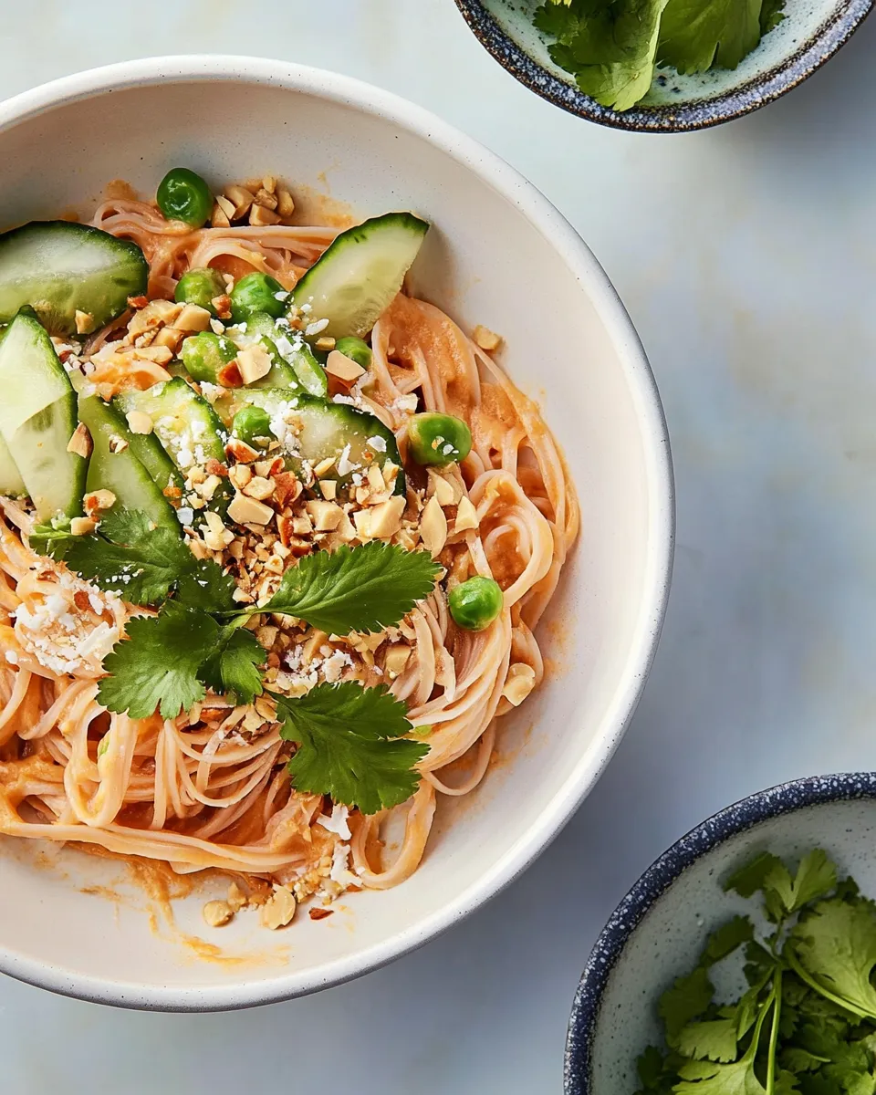 Delicious Peanut Noodles image