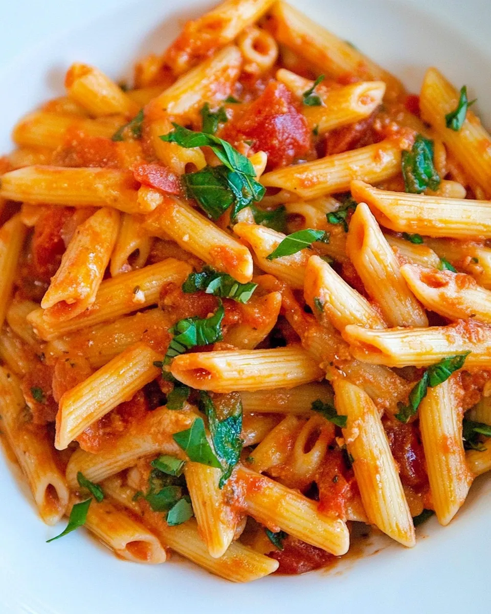 Classic Penne alla Arrabbiata recipe photo