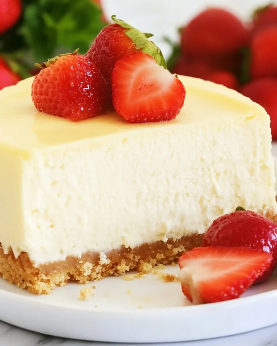 Classic Perfect Cheesecake image