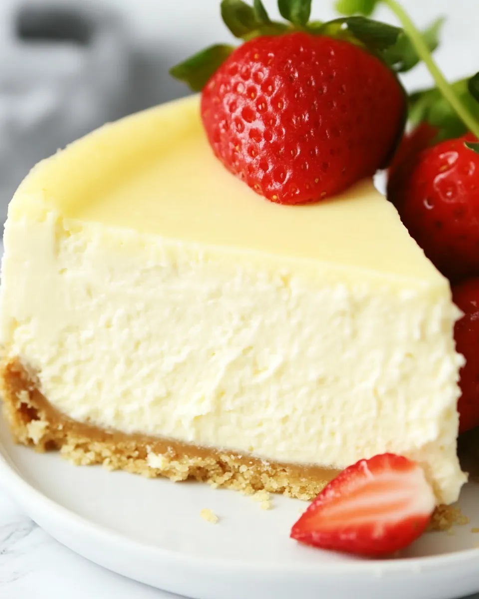 Easy Perfect Cheesecake picture