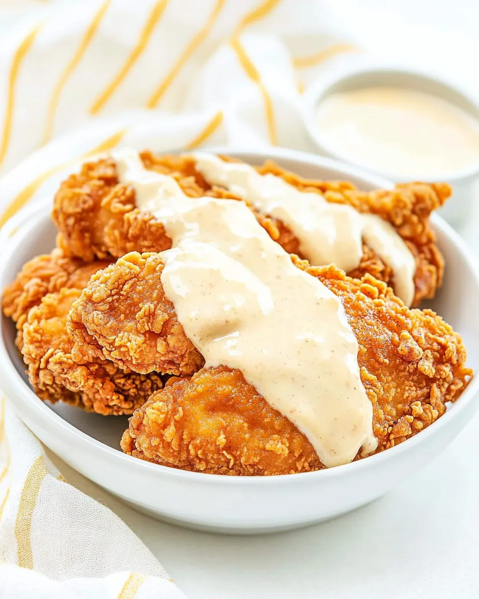 Homemade Perfect Copycat Outback Bloomin Fried Chicken with Signature Bloomin Sauce photo