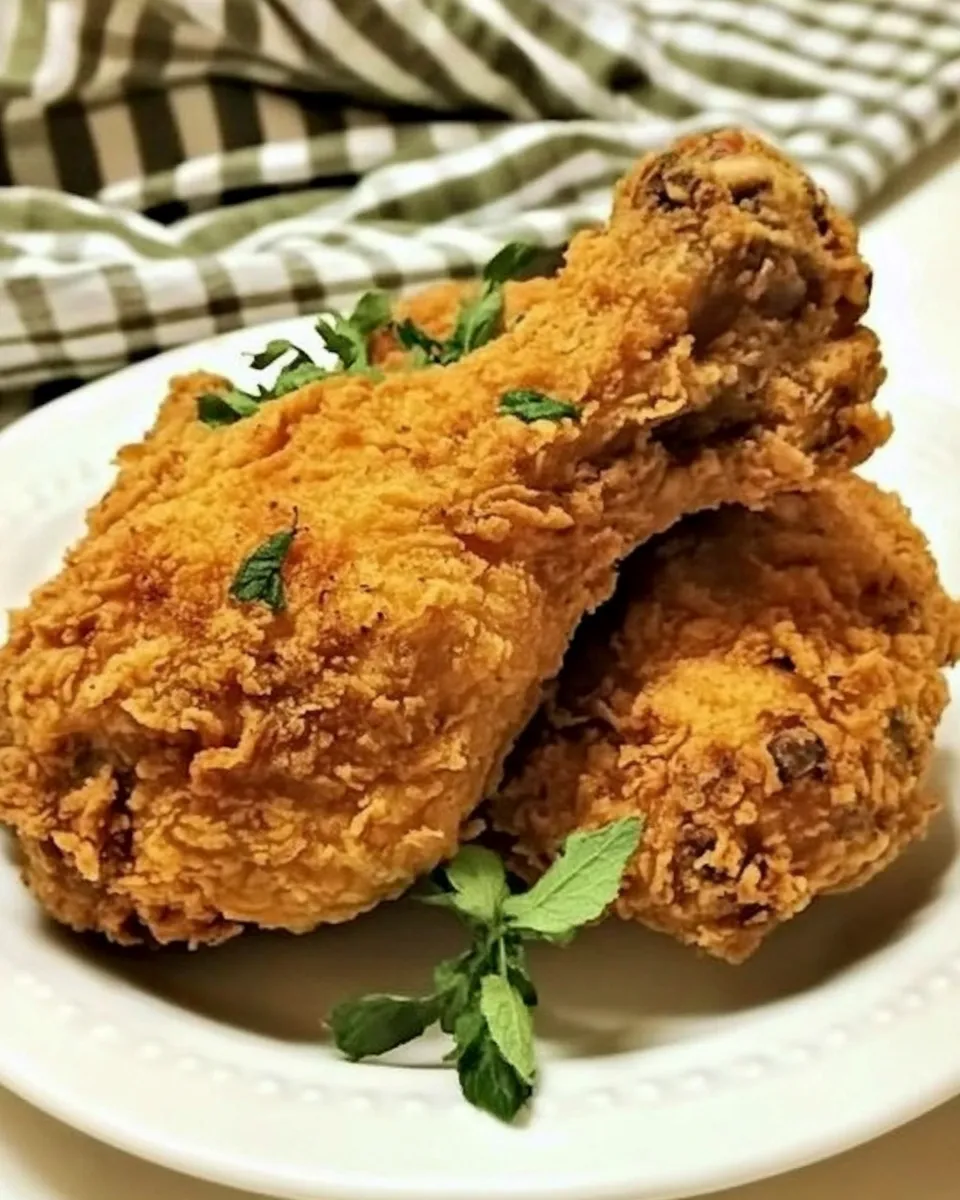 Delicious Perfect Fried Chicken shot