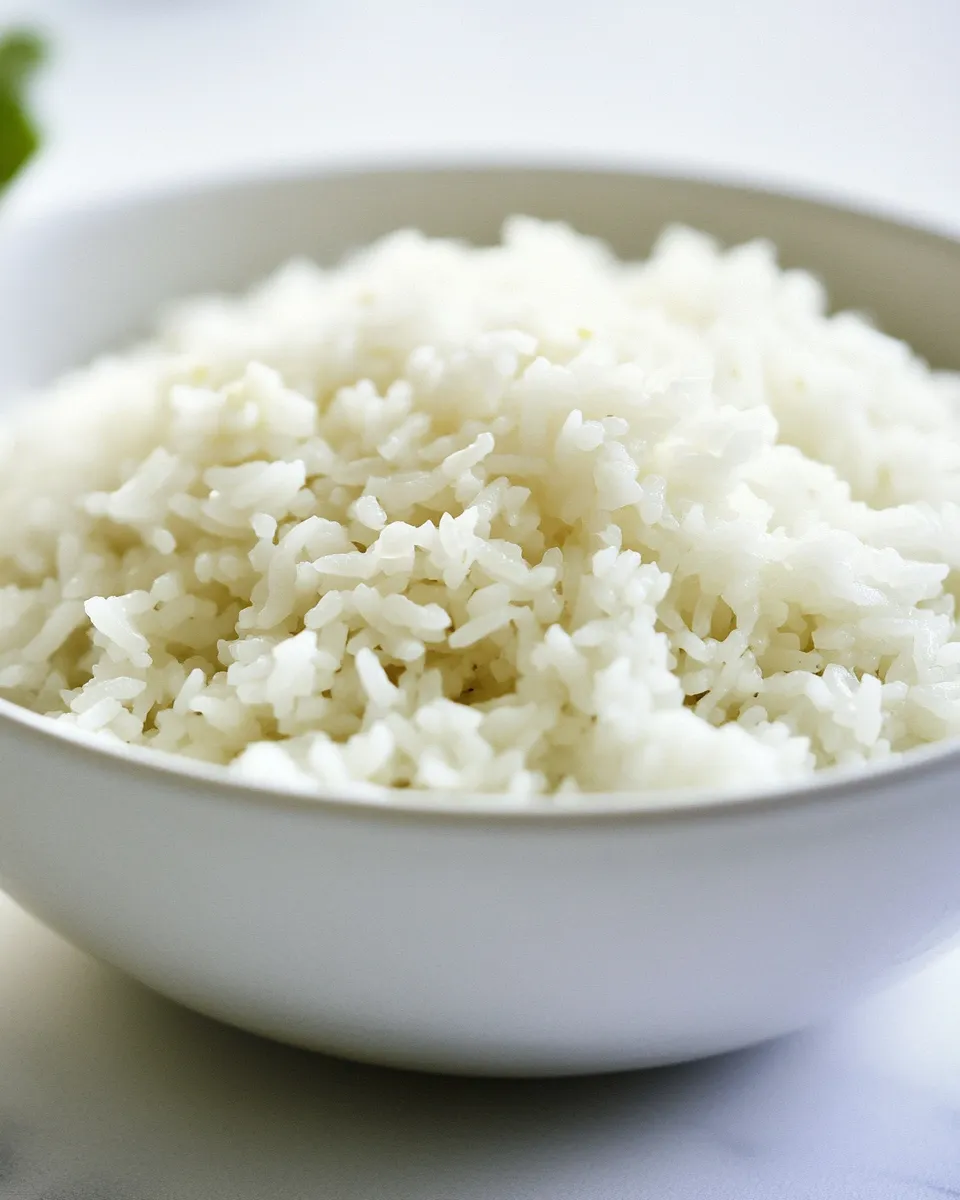 Homemade Perfect Steamed Rice photo