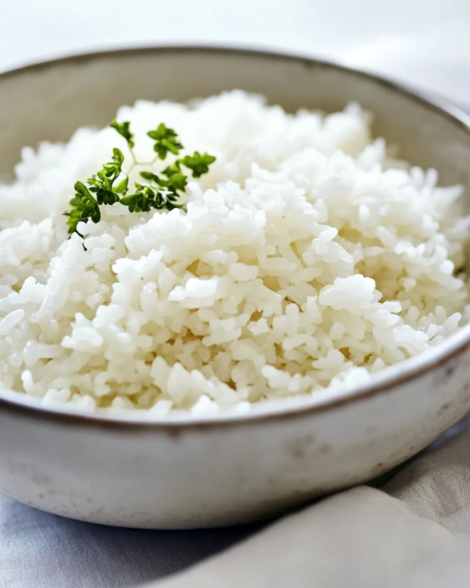 Easy Perfect Steamed Rice picture