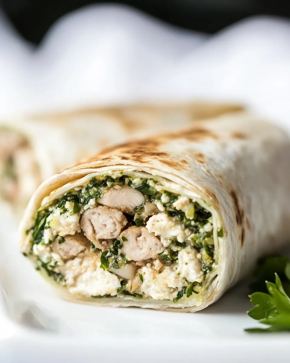 Classic Pesto Freezer Breakfast Burritos image