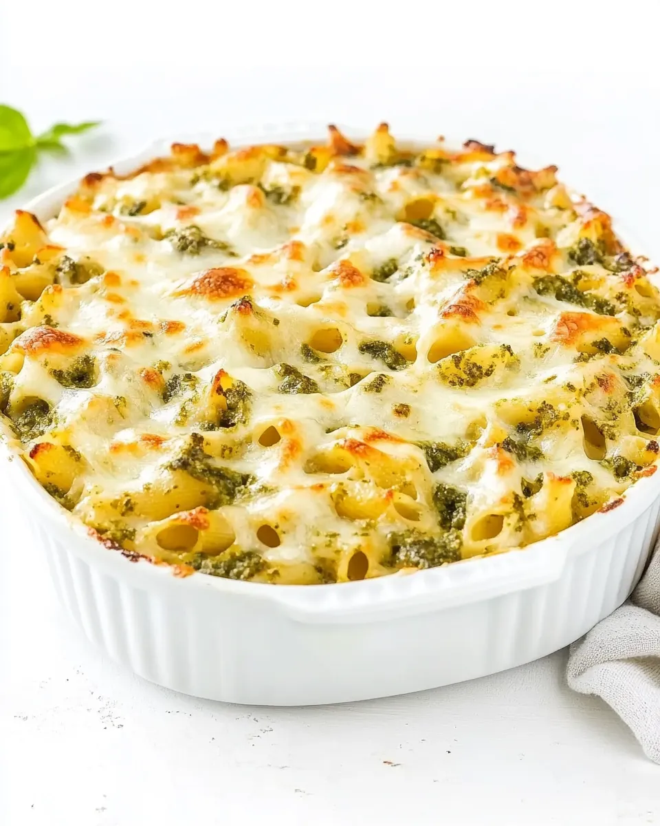 Homemade Pesto Pasta Bake photo