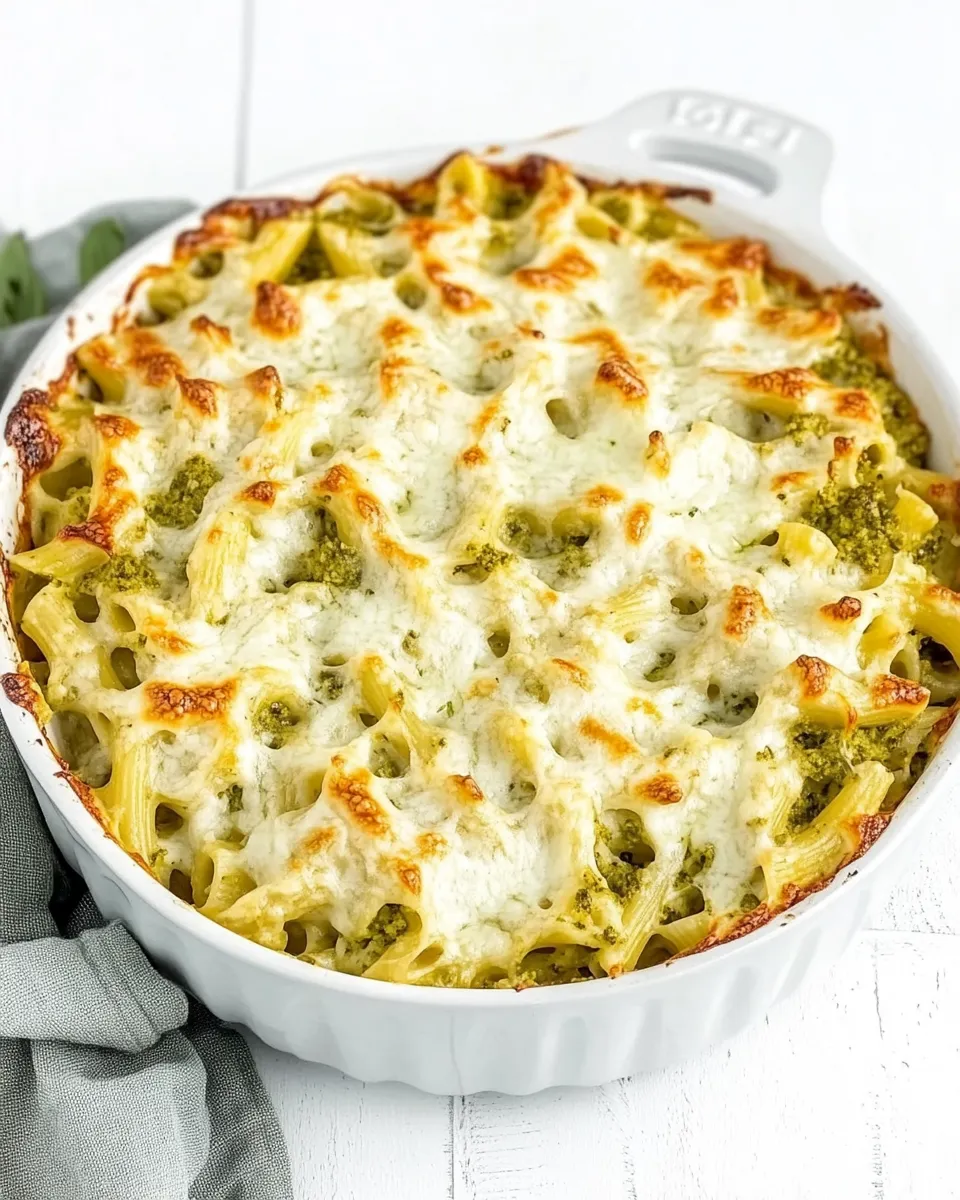 Easy Pesto Pasta Bake picture