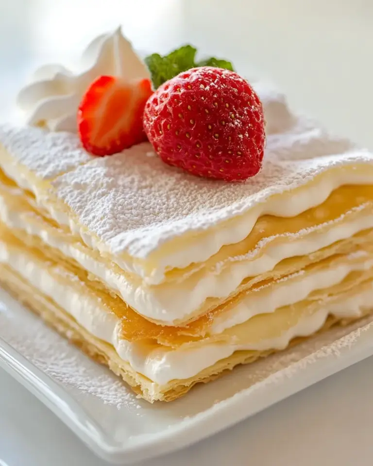 Delicious Phyllo Napoleon (Faux Mille-Feuille) photo